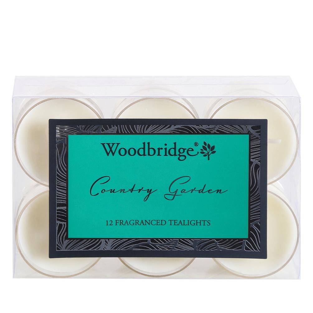Woodbridge Country Garden 4 Hour Tealights (Pack of 12) £4.49